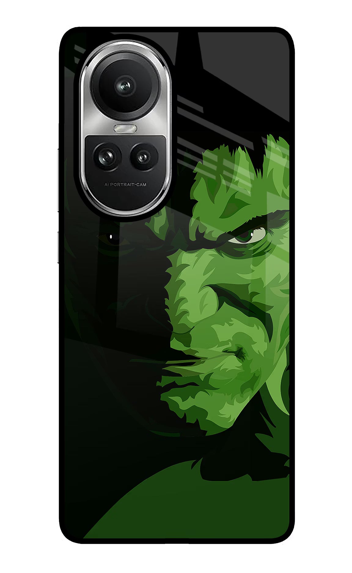 HULK Oppo Reno10 5G/10 Pro 5G Glass Case Back Cover by Casekaro