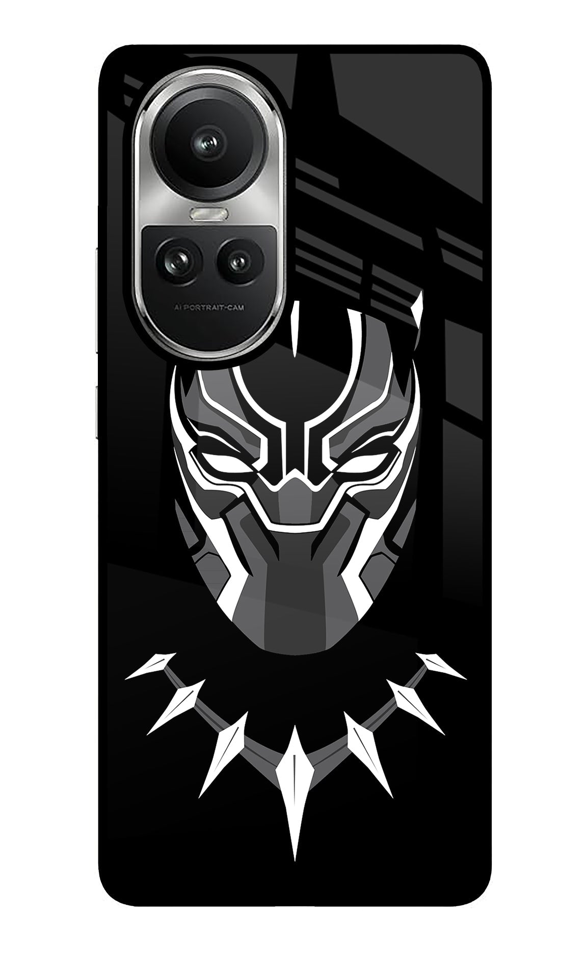 Black Panther Oppo Reno10 5G/10 Pro 5G Glass Case