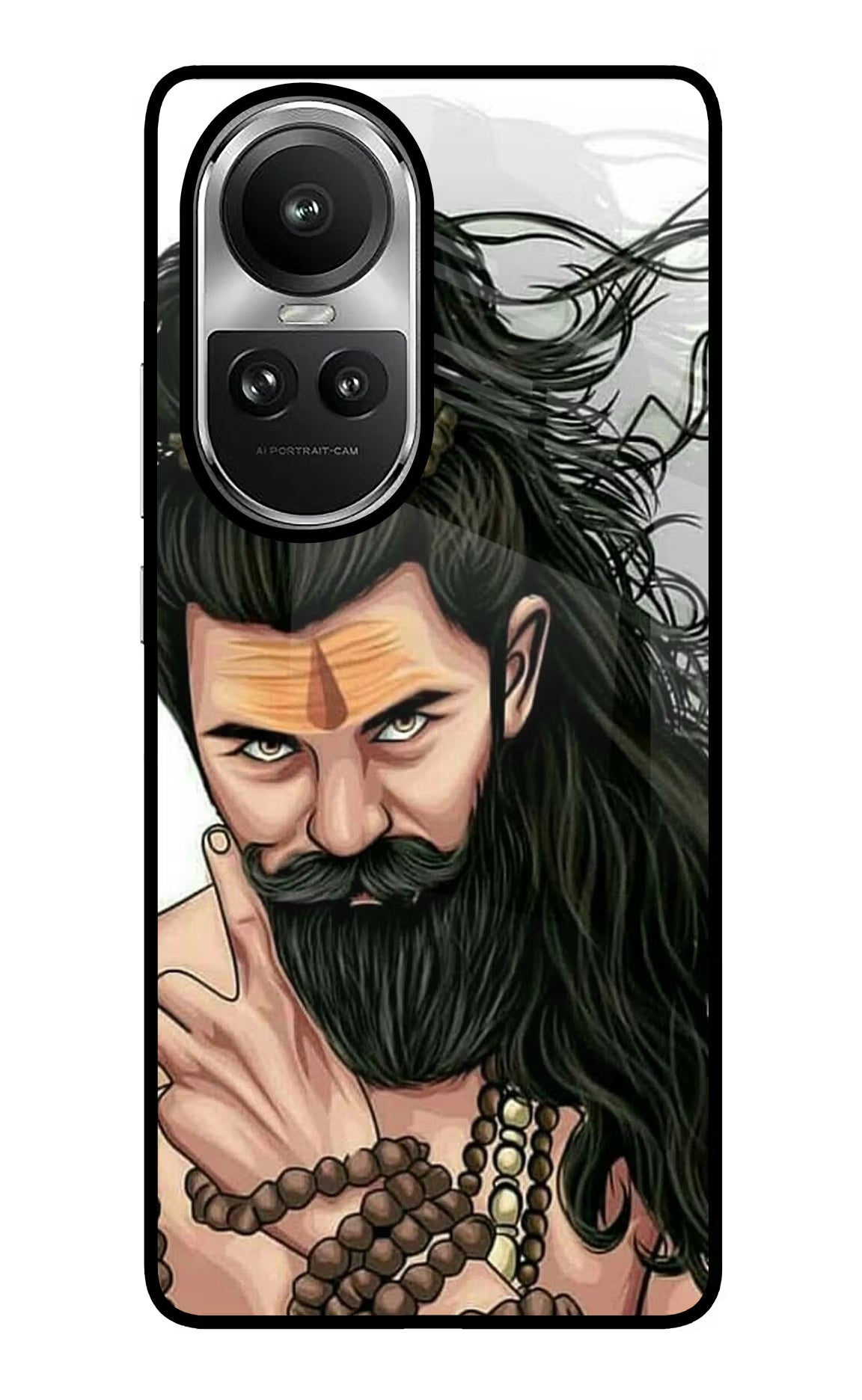 Mahadev Oppo Reno10 5G/10 Pro 5G Glass Case Back Cover by Casekaro
