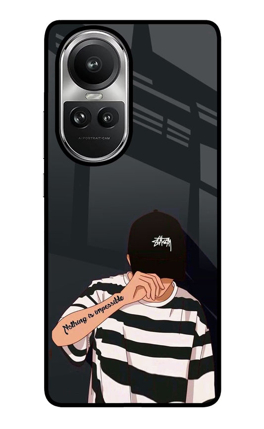 Aesthetic Boy Oppo Reno10 5G/10 Pro 5G Glass Case