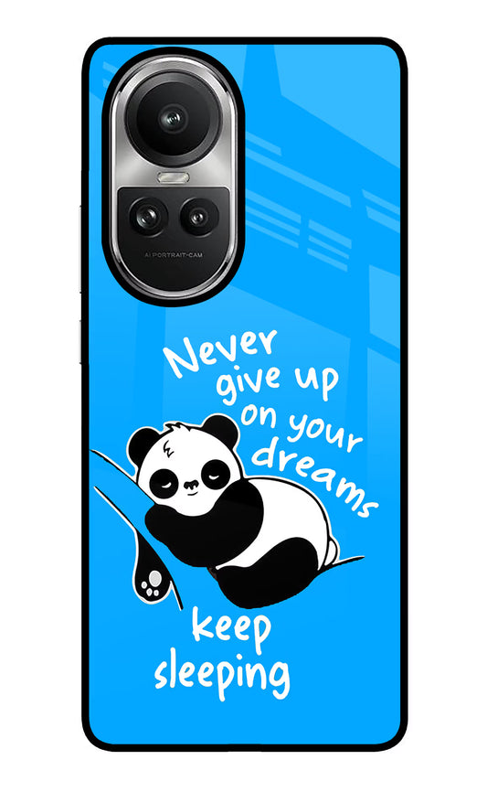 Keep Sleeping Oppo Reno10 5G/10 Pro 5G Glass Case