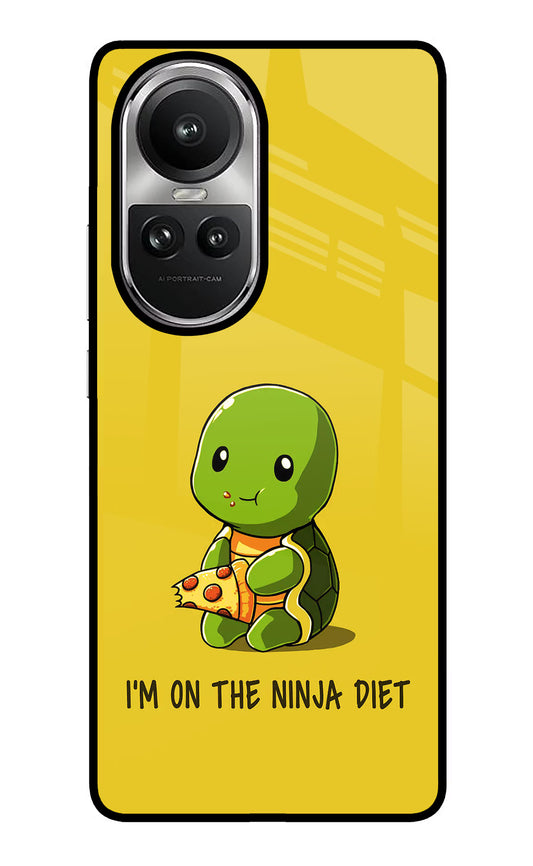 I'm on Ninja Diet Oppo Reno10 5G/10 Pro 5G Glass Case
