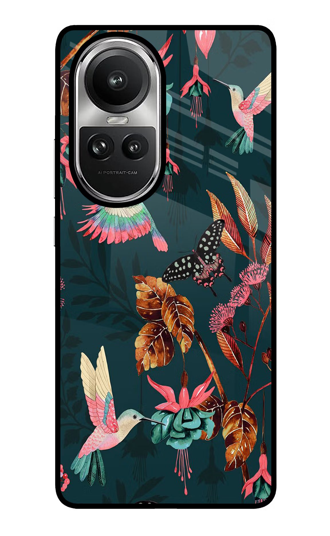 Birds Oppo Reno10 5G/10 Pro 5G Glass Case Back Cover by Casekaro