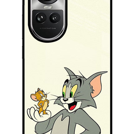 Tom & Jerry Oppo Reno10 5G/10 Pro 5G Glass Case