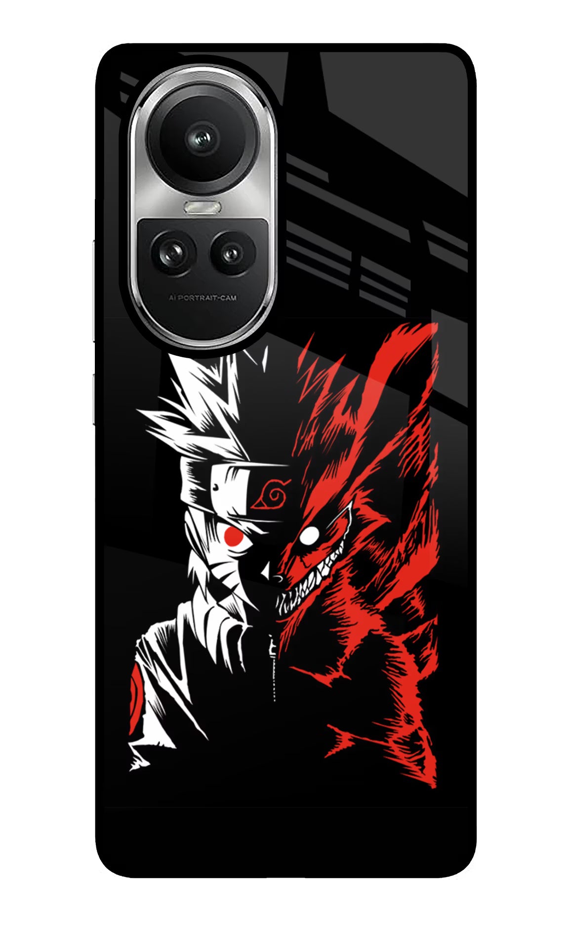 Naruto Two Face Oppo Reno10 5G/10 Pro 5G Glass Case