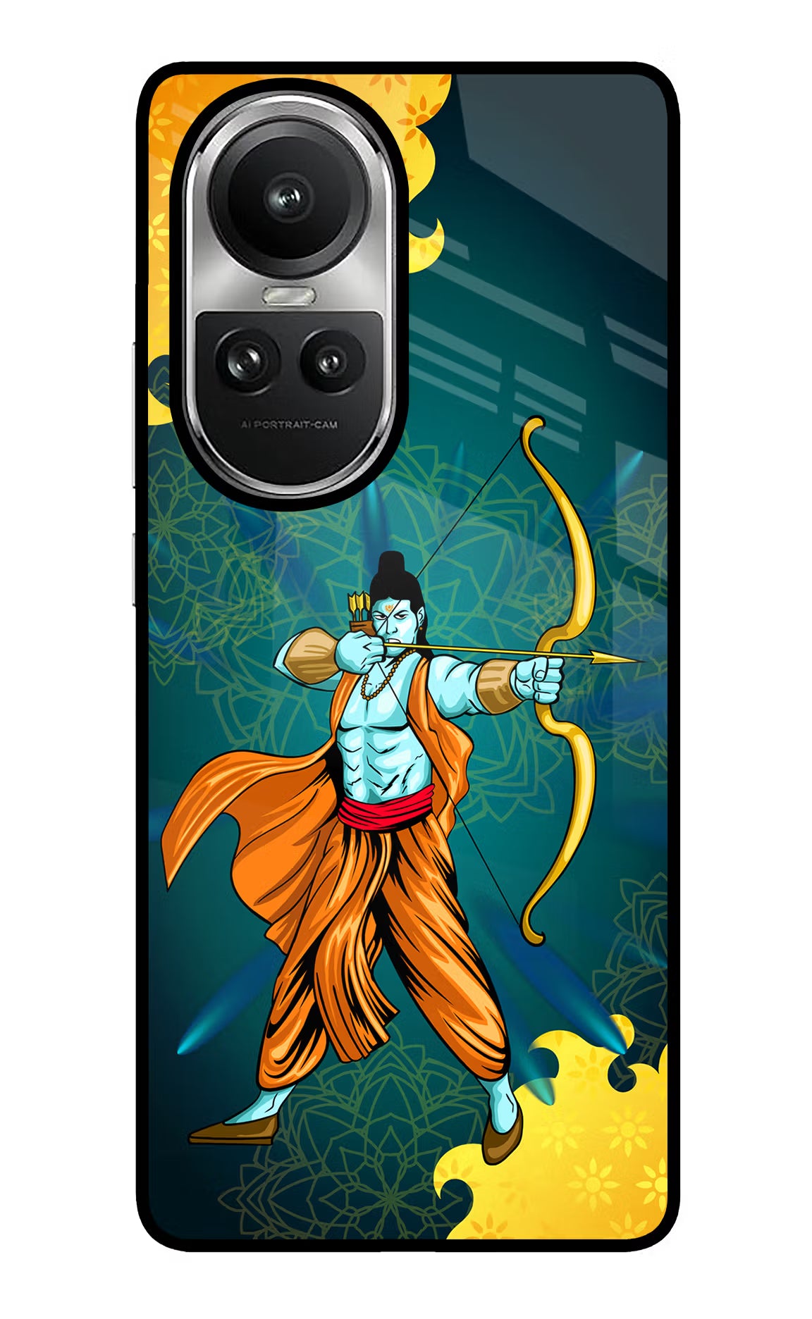 Lord Ram - 6 Oppo Reno10 5G/10 Pro 5G Glass Case