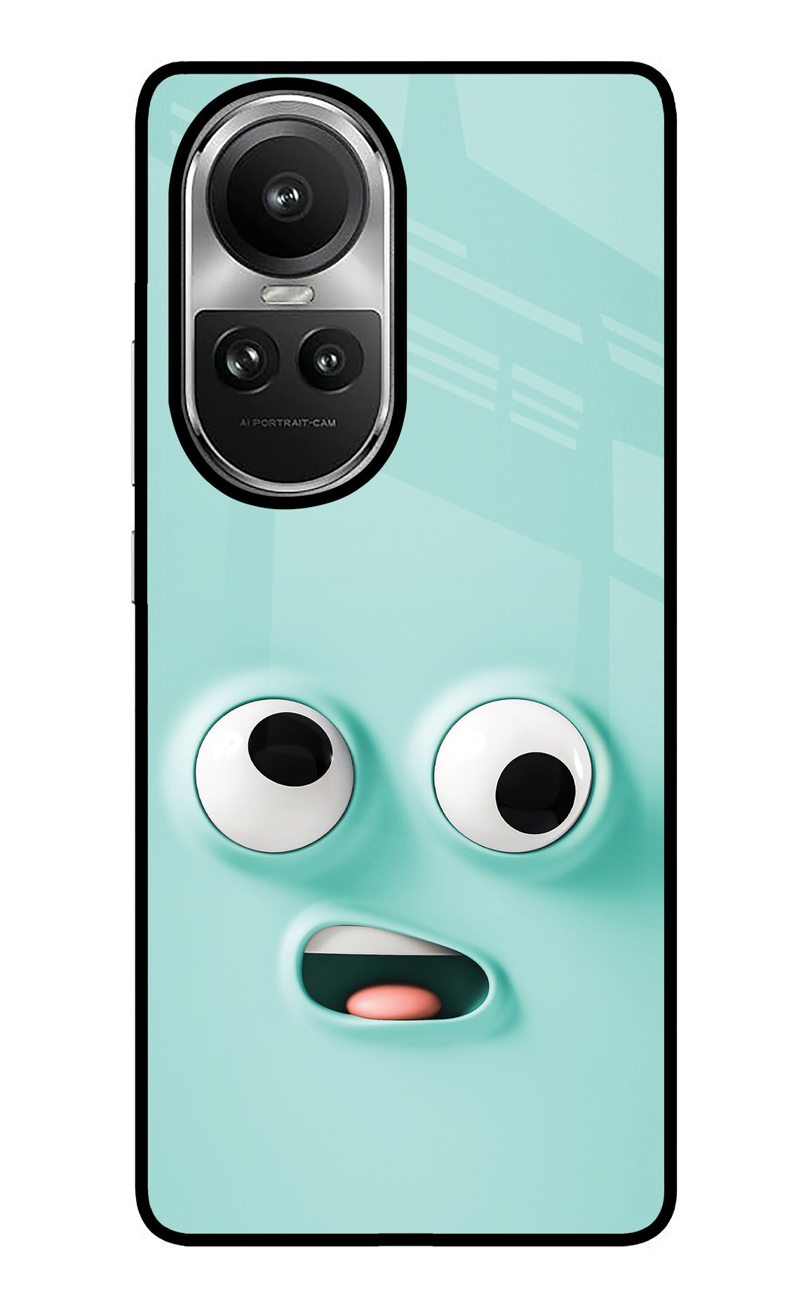 Funny Cartoon Oppo Reno10 5G/10 Pro 5G Glass Case