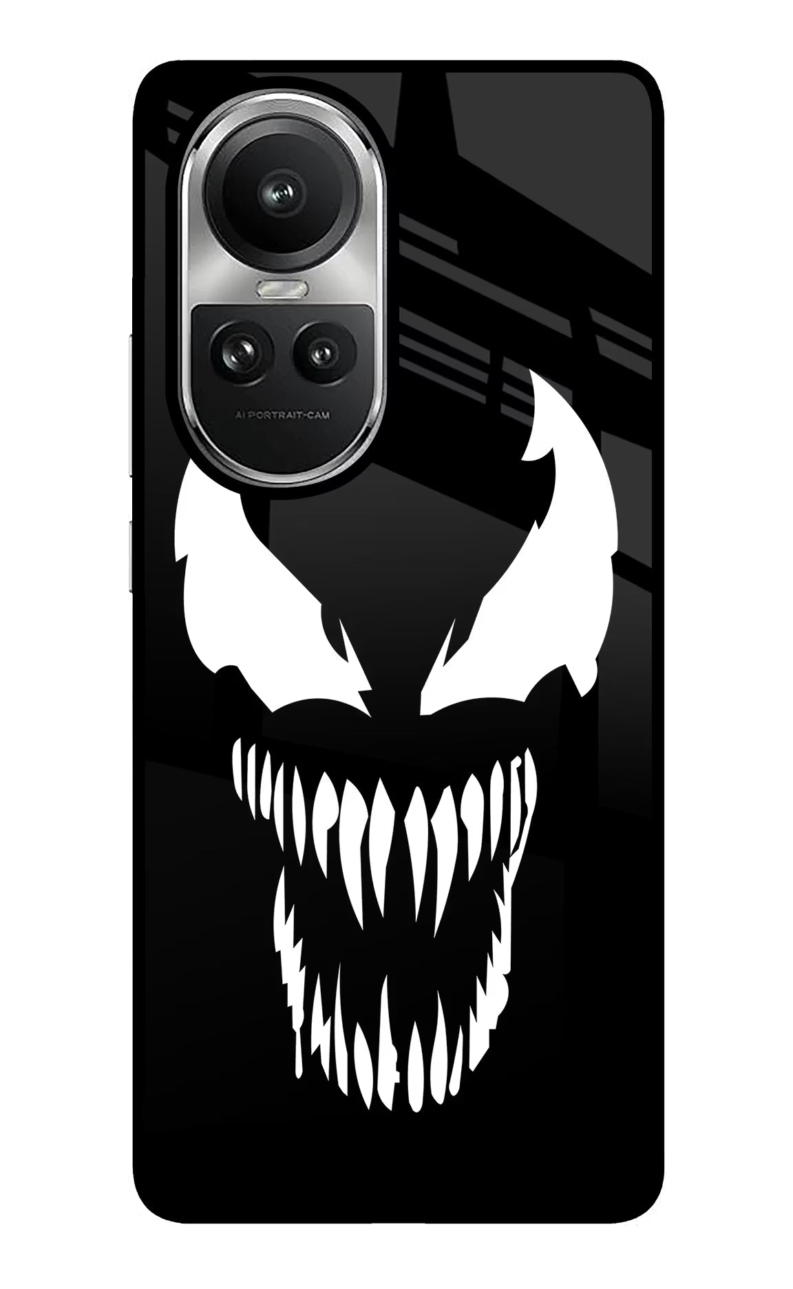 Venom Oppo Reno10 5G/10 Pro 5G Glass Case Back Cover by Casekaro