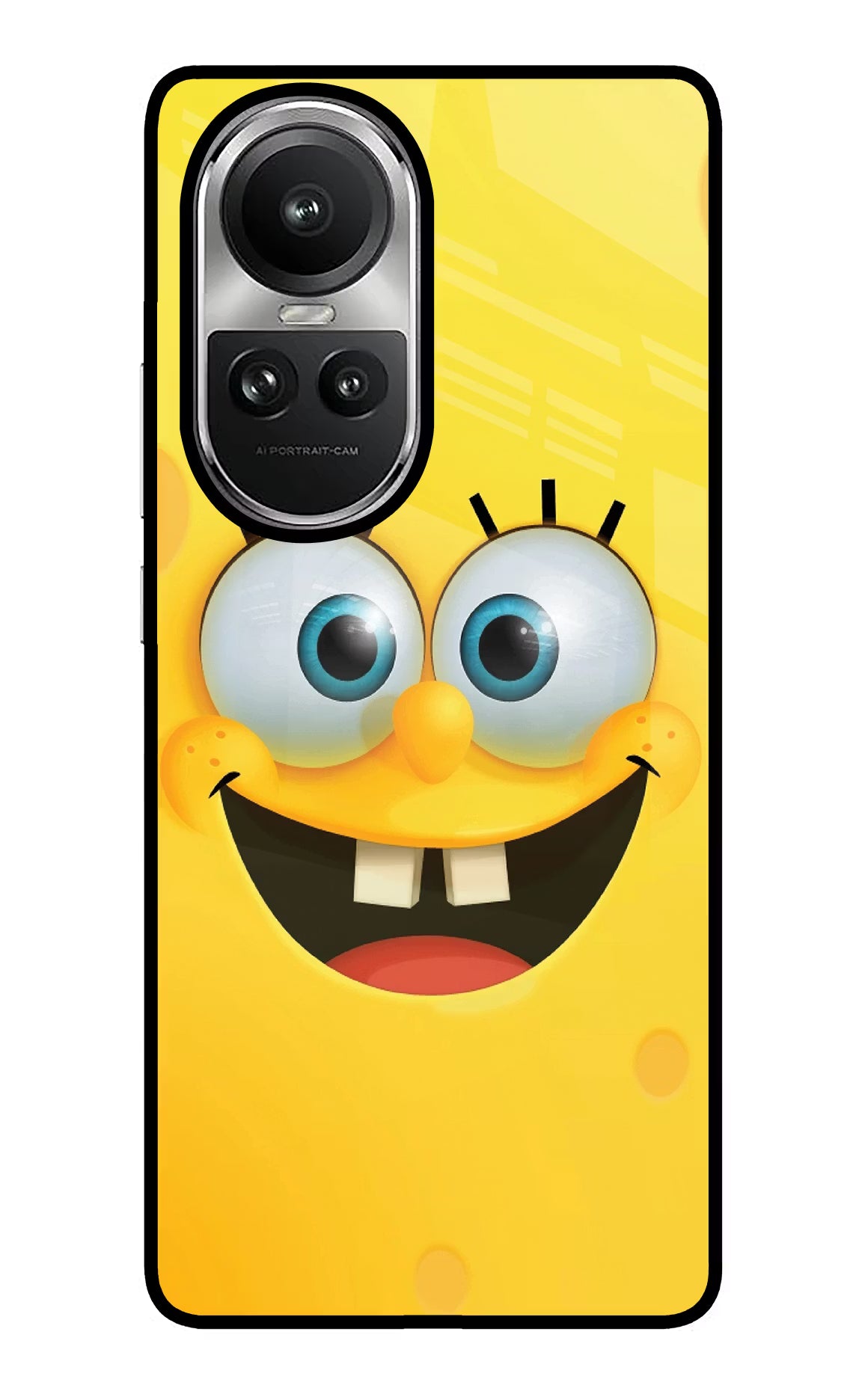 Sponge 1 Oppo Reno10 5G/10 Pro 5G Glass Case Back Cover by Casekaro