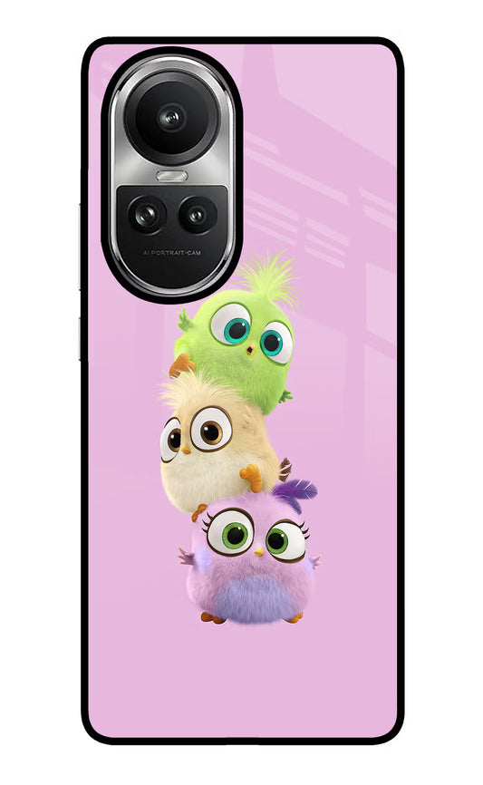 Cute Little Birds Oppo Reno10 5G/10 Pro 5G Glass Case