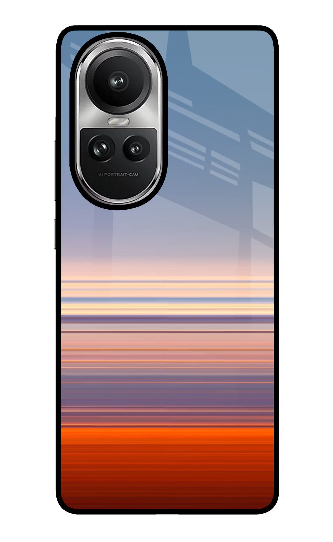 Morning Colors Oppo Reno10 5G/10 Pro 5G Glass Case Back Cover by Casekaro