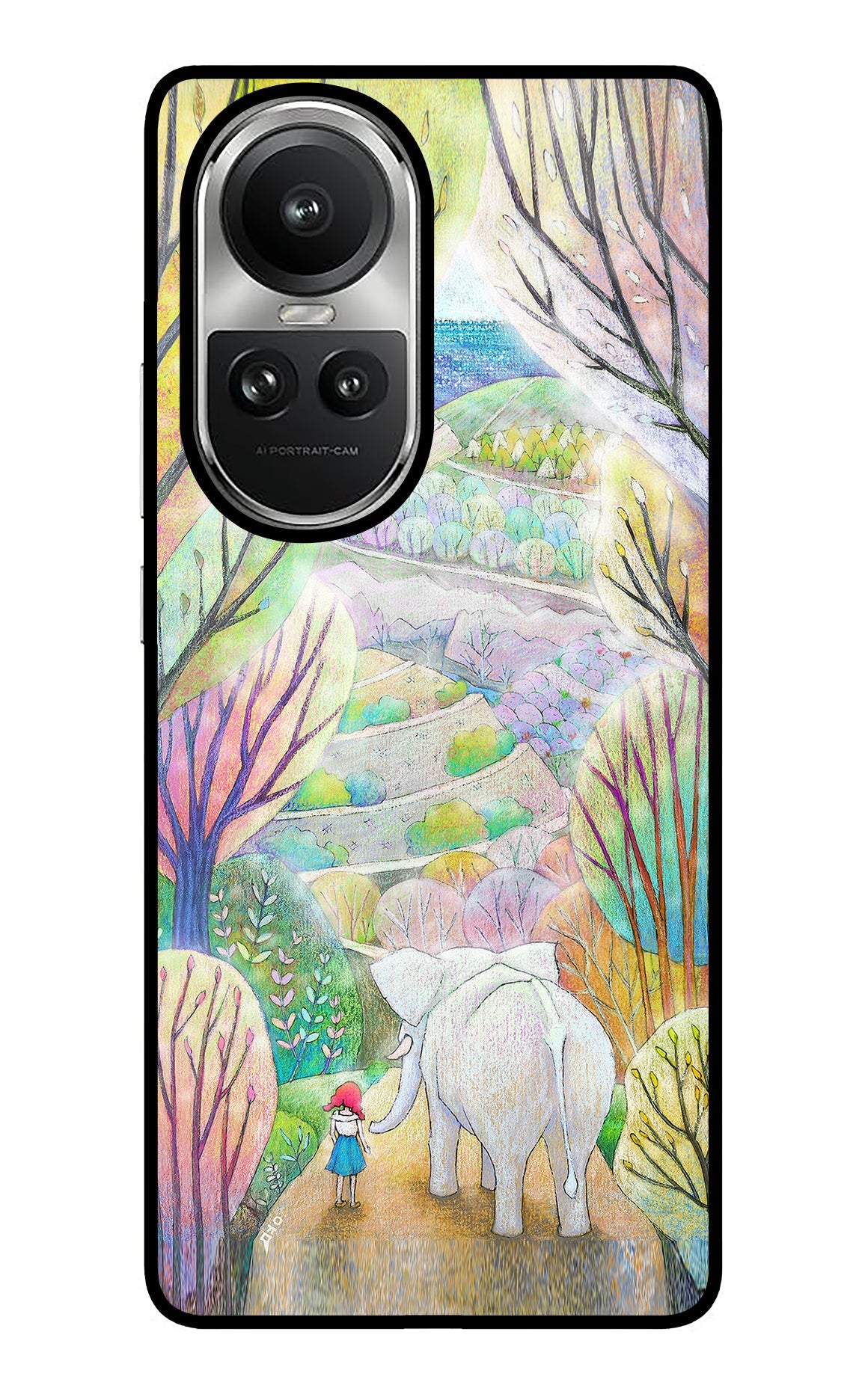 Nature Painting Oppo Reno10 5G/10 Pro 5G Glass Case