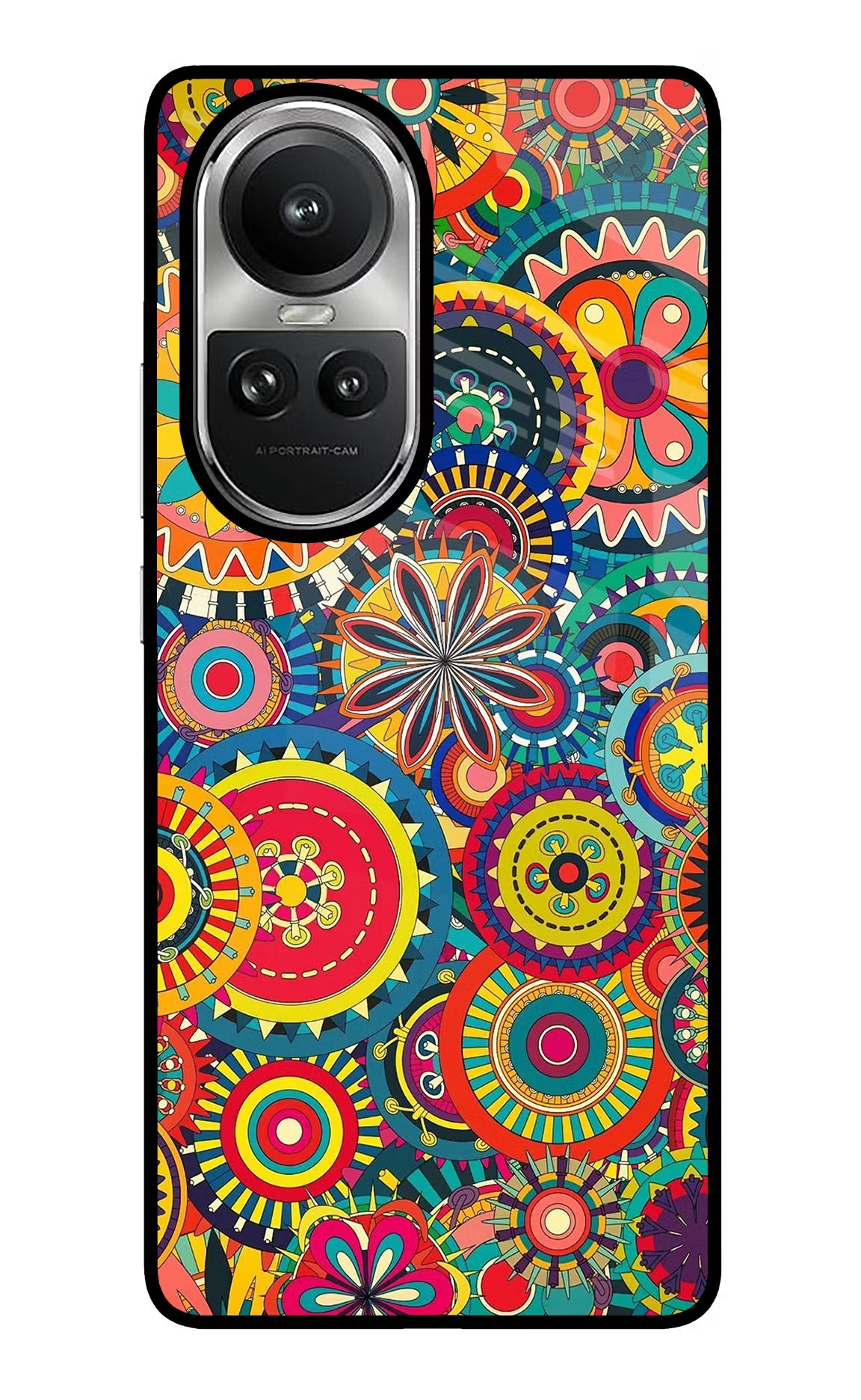 Gol Gol Art Oppo Reno10 5G/10 Pro 5G Glass Case Back Cover by Casekaro