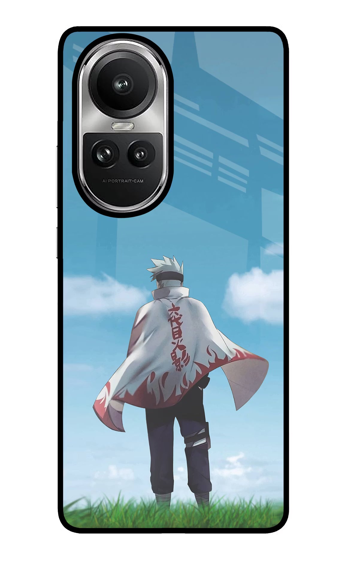 Kakashi Oppo Reno10 5G/10 Pro 5G Glass Case Back Cover by Casekaro