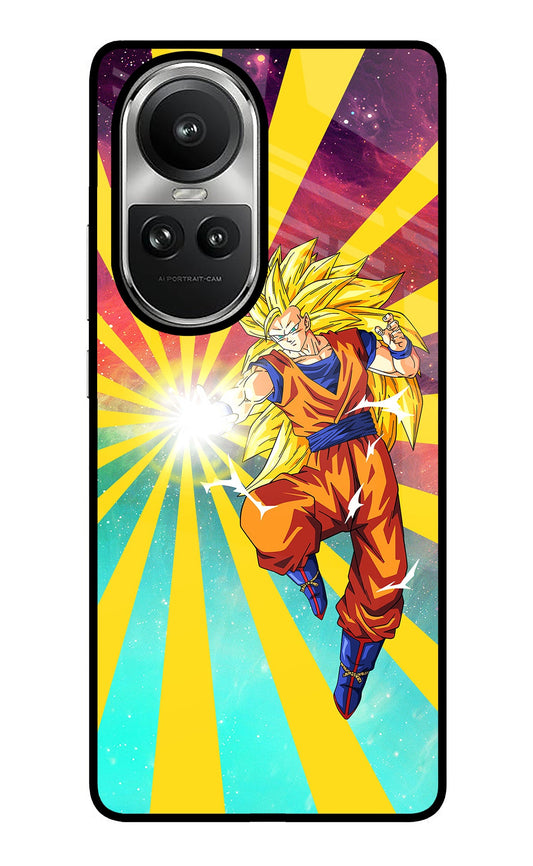 Goku Super Saiyan Oppo Reno10 5G/10 Pro 5G Glass Case