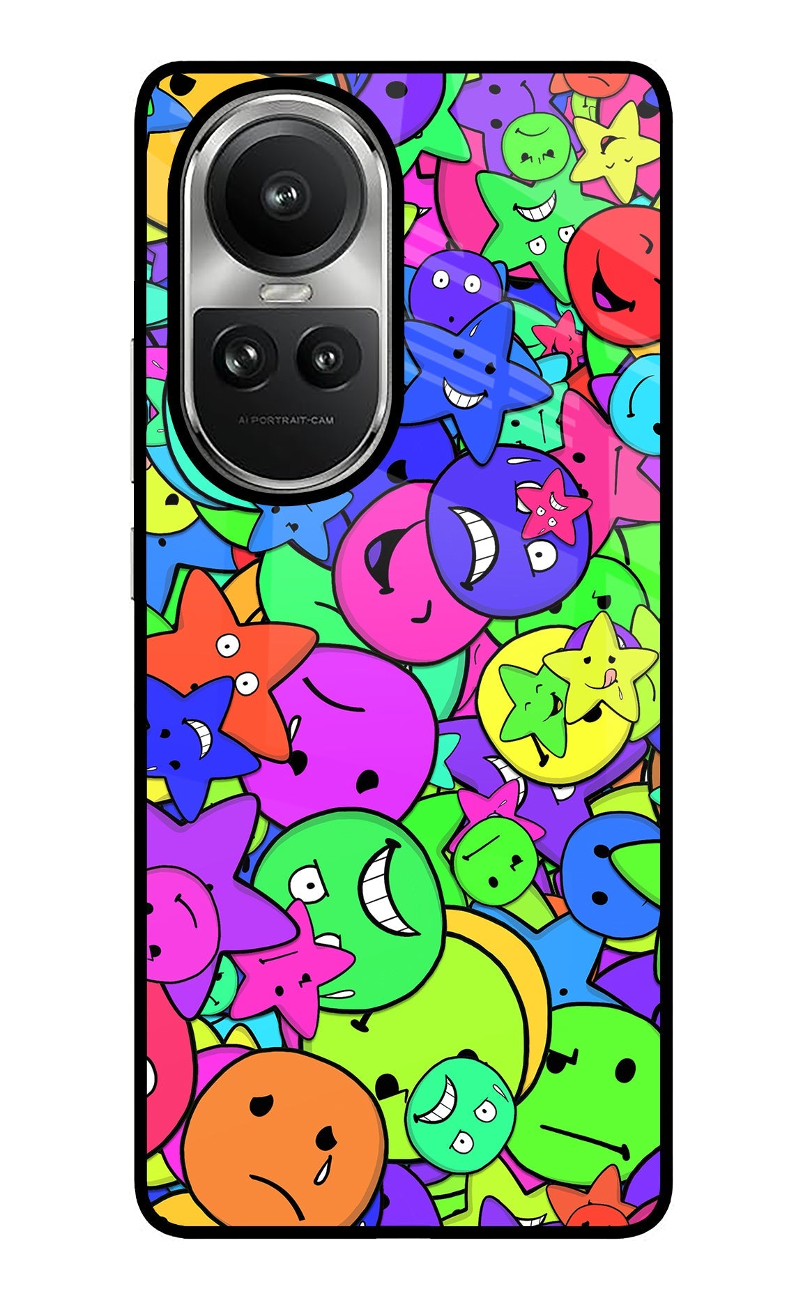 Fun Doodle Oppo Reno10 5G/10 Pro 5G Glass Case