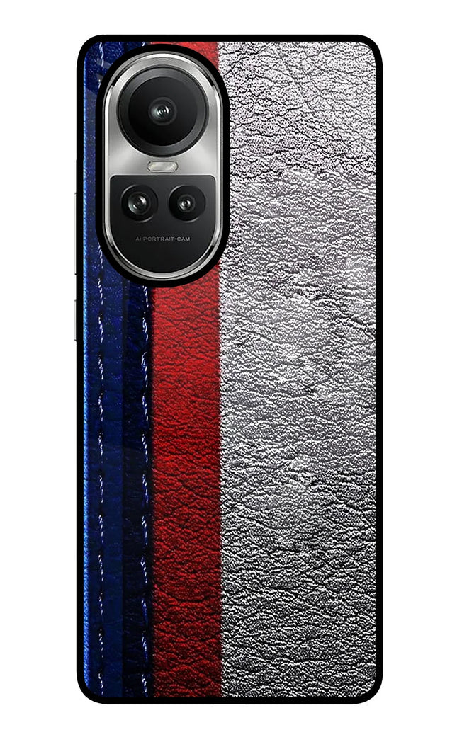 BMW Stripes Oppo Reno10 5G/10 Pro 5G Glass Case