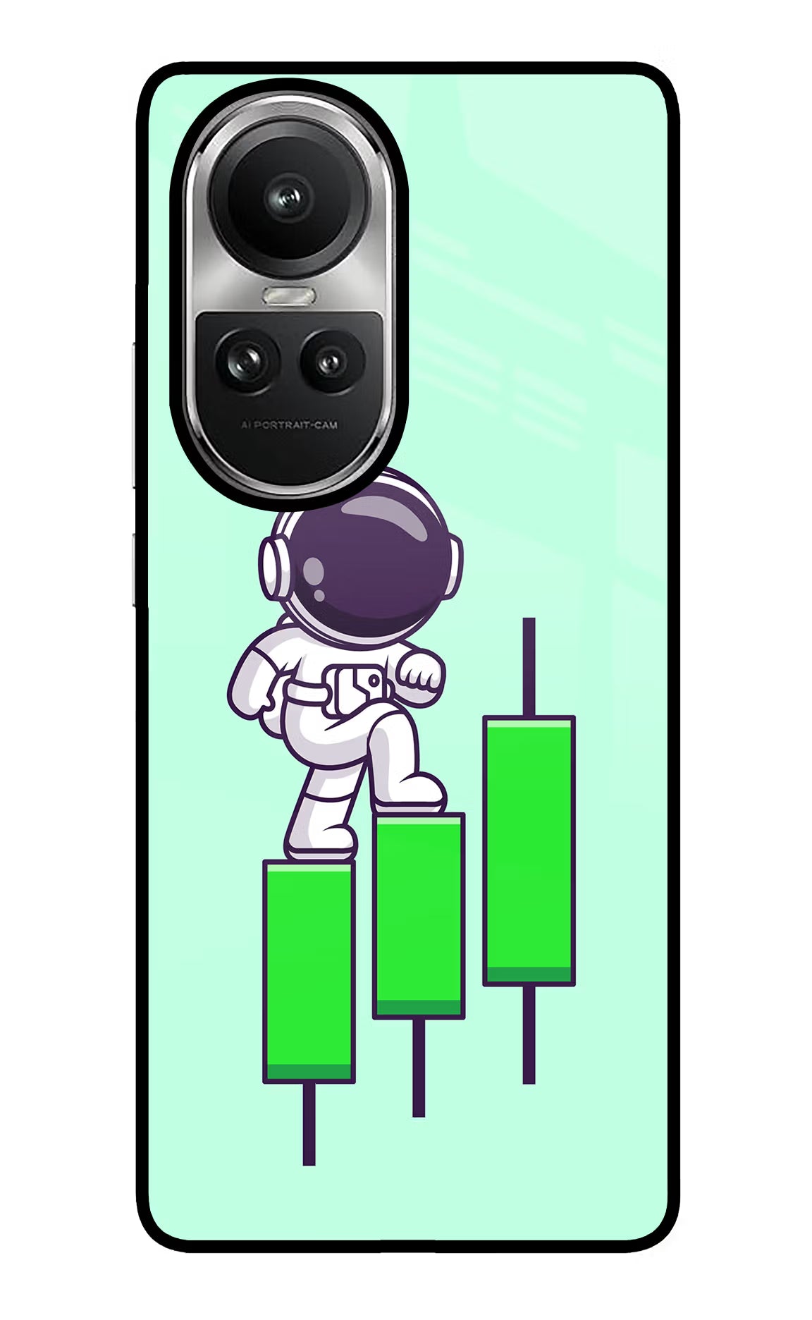 Astronaut Trader Oppo Reno10 5G/10 Pro 5G Glass Case