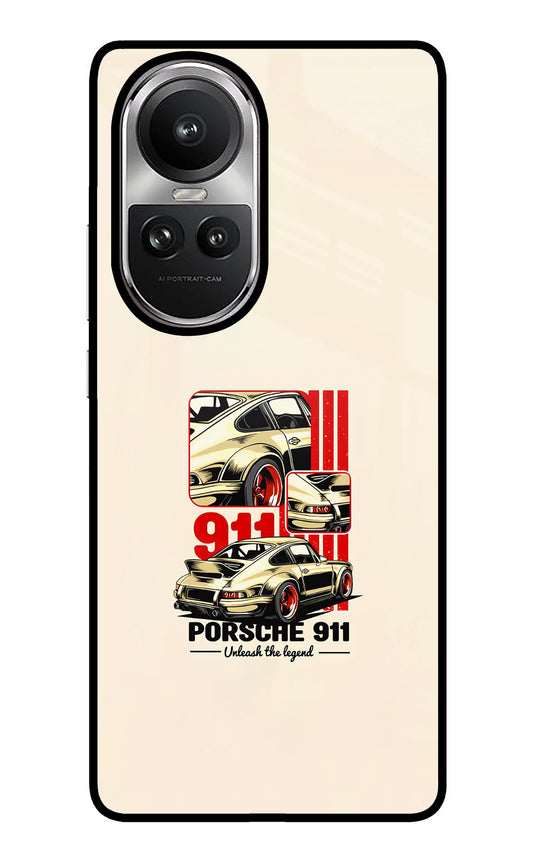 Classic Porsche 911 Oppo Reno10 5G/10 Pro 5G Glass Case
