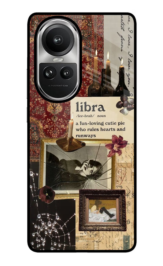 Libra Zodiac Oppo Reno10 5G/10 Pro 5G Glass Case