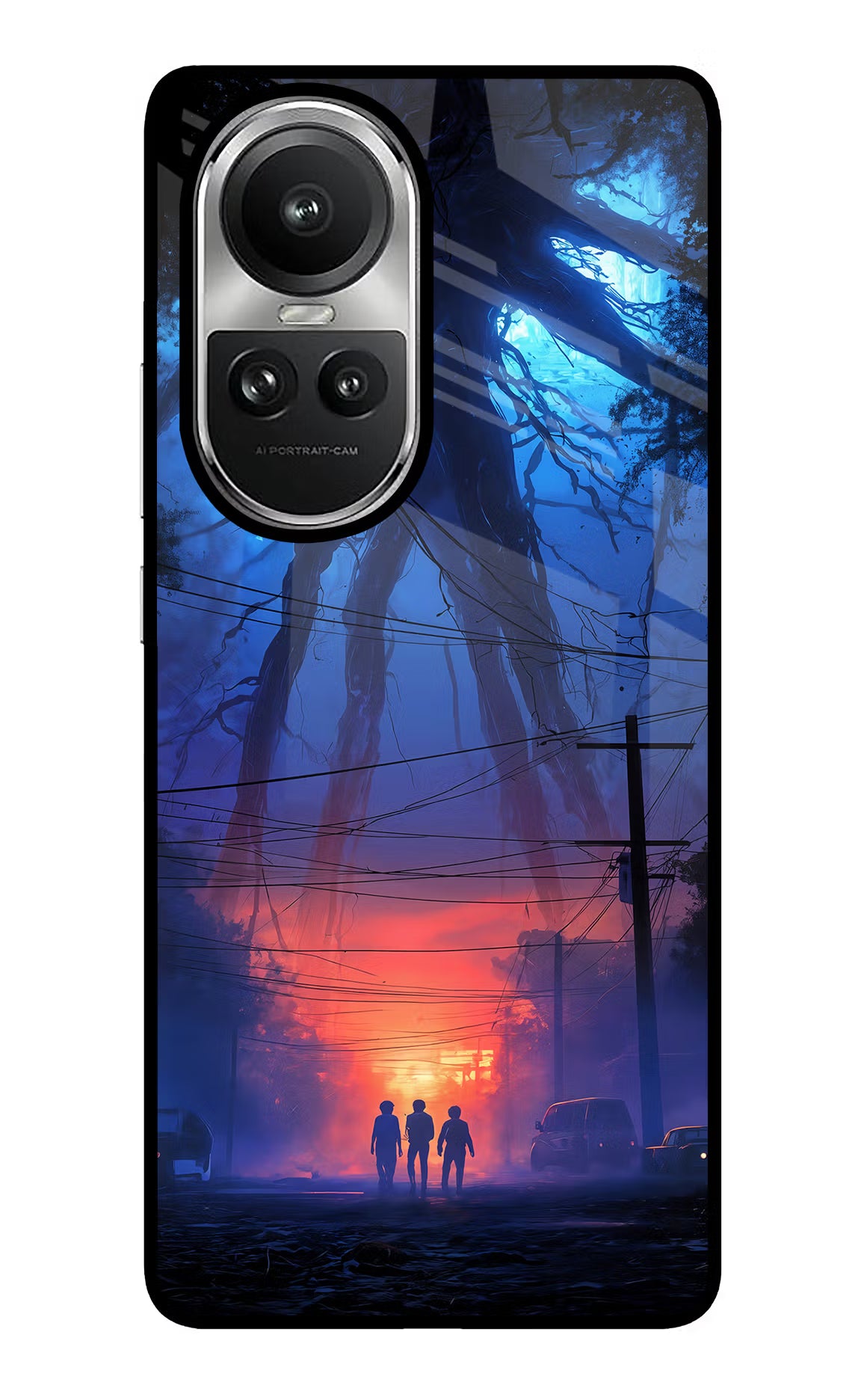 Ordinary Things Shadow Oppo Reno10 5G/10 Pro 5G Glass Case Back Cover by Casekaro