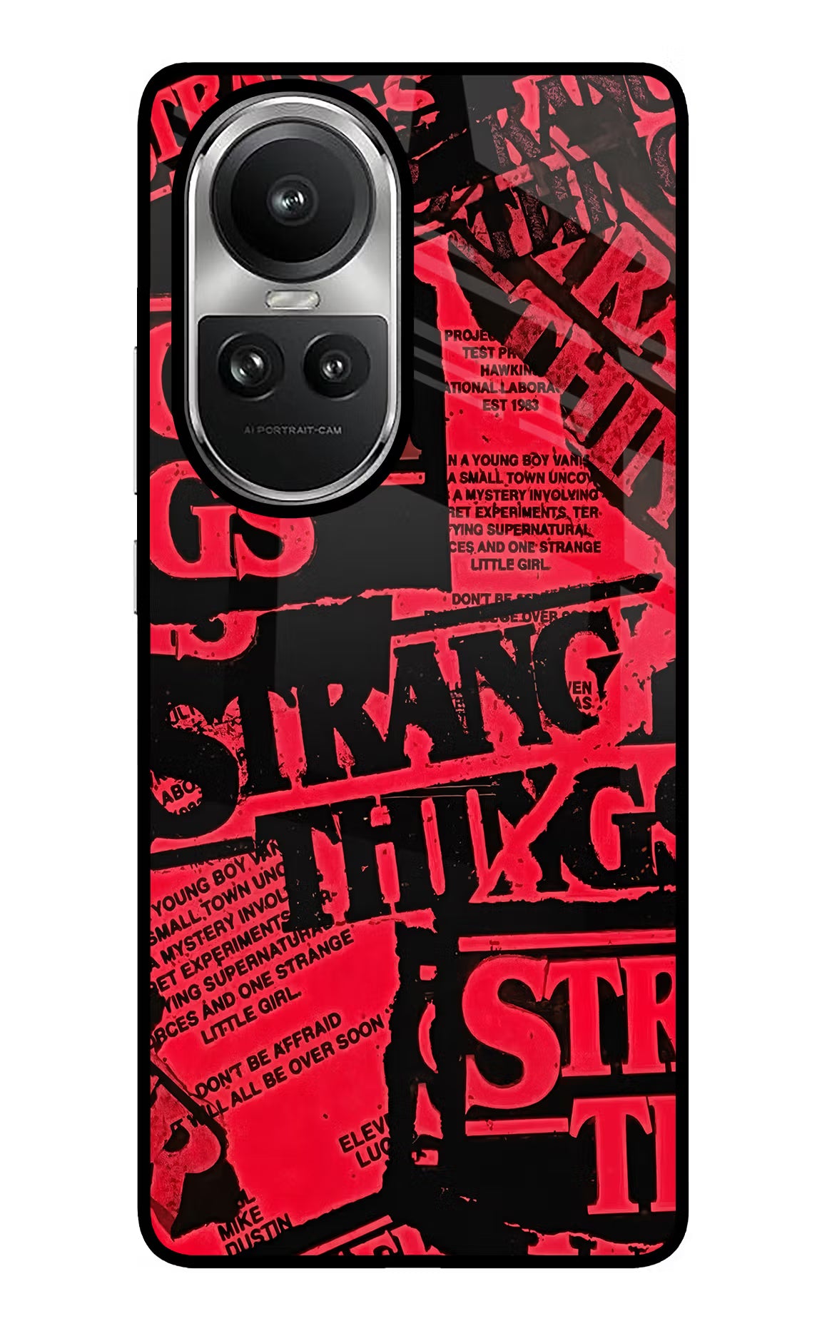 Ordinary Things Oppo Reno10 5G/10 Pro 5G Glass Case Back Cover by Casekaro