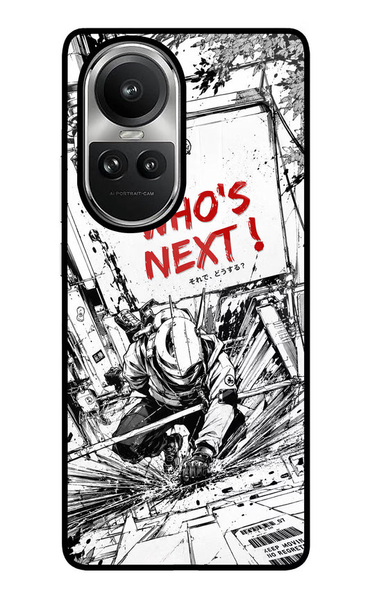 Who's Next Oppo Reno10 5G/10 Pro 5G Glass Case