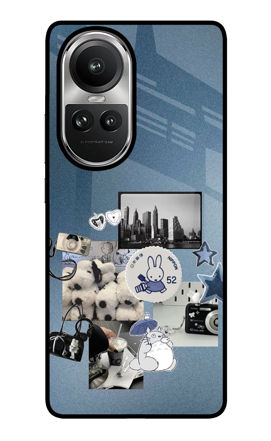 Miffy Oppo Reno10 5G/10 Pro 5G Glass Case Back Cover by Casekaro