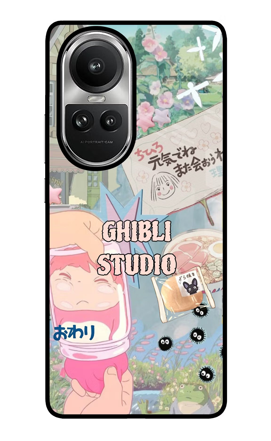 Studio Ghibli Oppo Reno10 5G/10 Pro 5G Glass Case