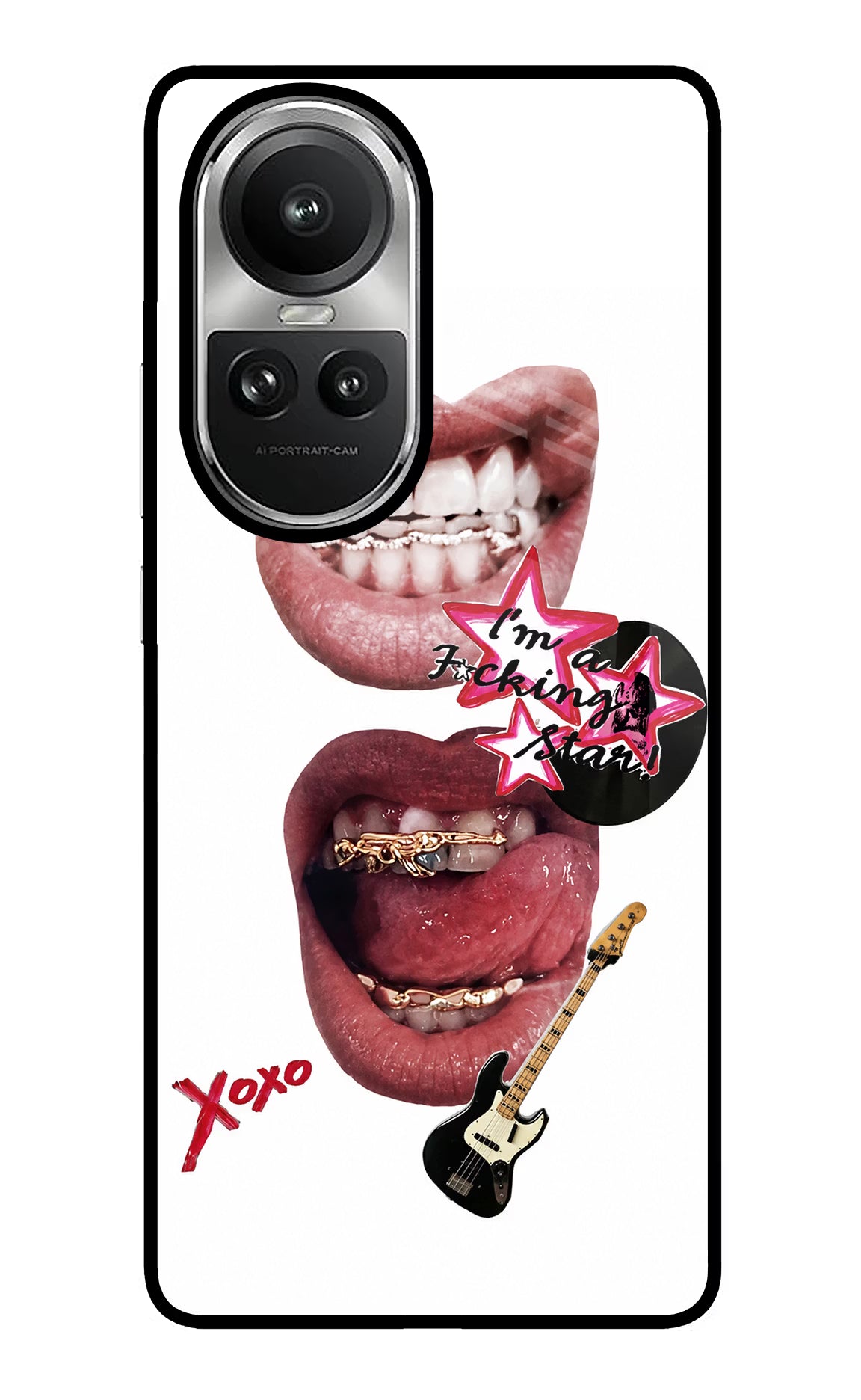 Rockstar Oppo Reno10 5G/10 Pro 5G Glass Case
