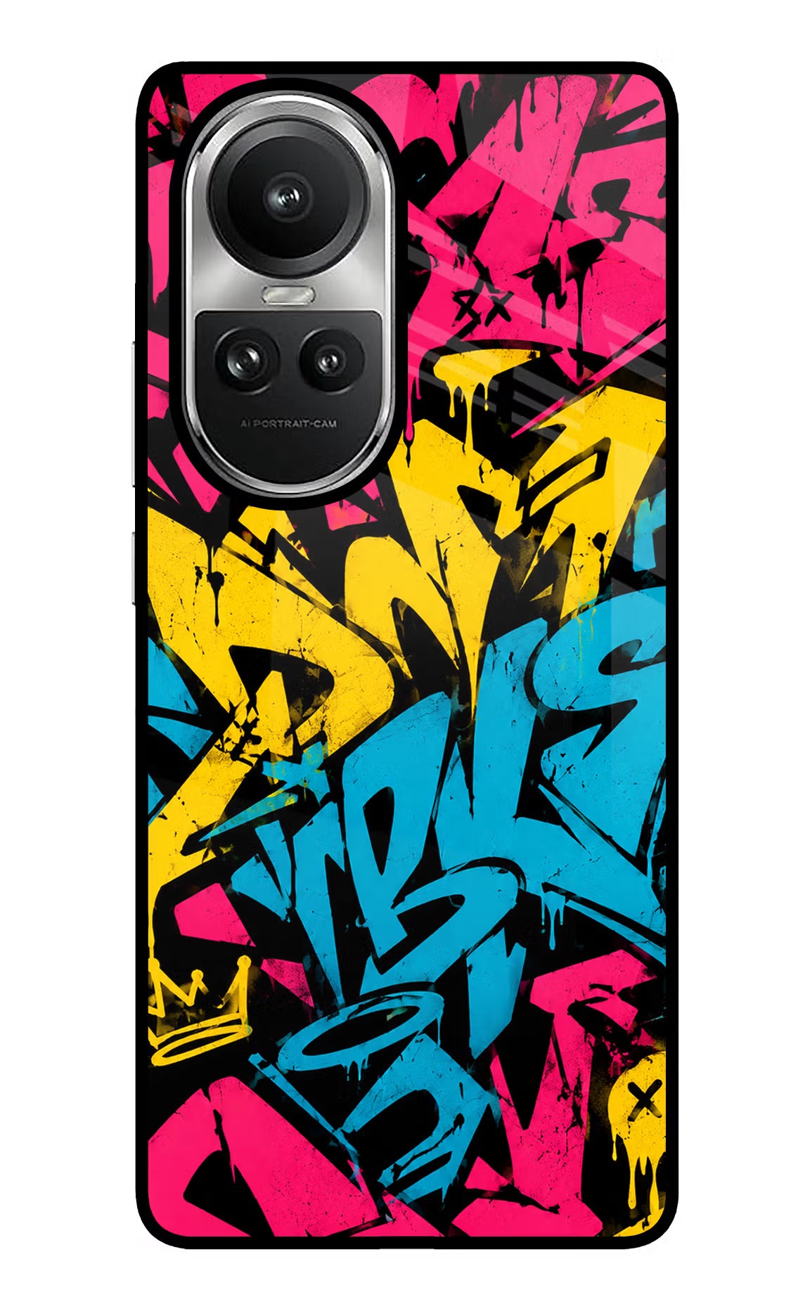 Graffiti Vibe Oppo Reno10 5G/10 Pro 5G Glass Case