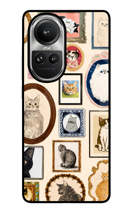 Mirror Cats Oppo Reno10 5G/10 Pro 5G Glass Case