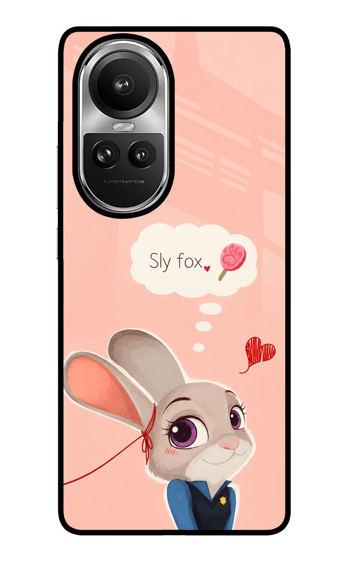 Judy Charm Oppo Reno10 5G/10 Pro 5G Glass Case