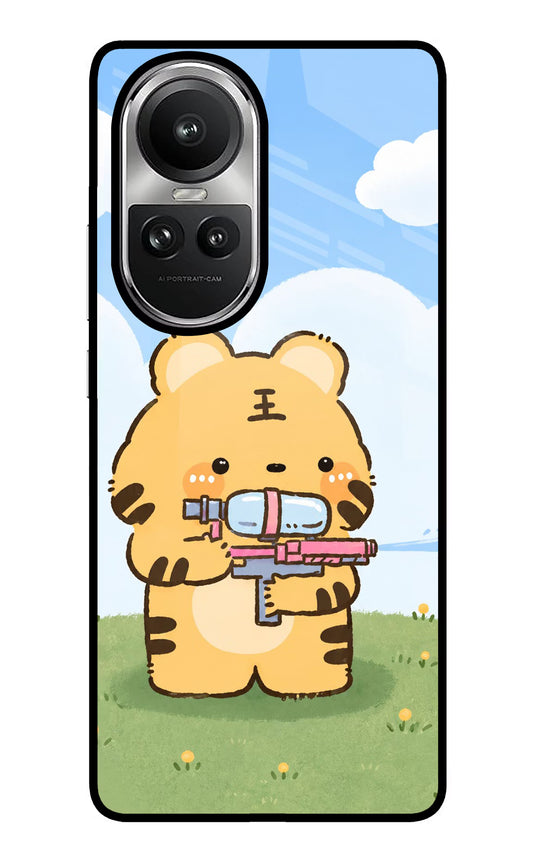 Tiger Treat Oppo Reno10 5G/10 Pro 5G Glass Case