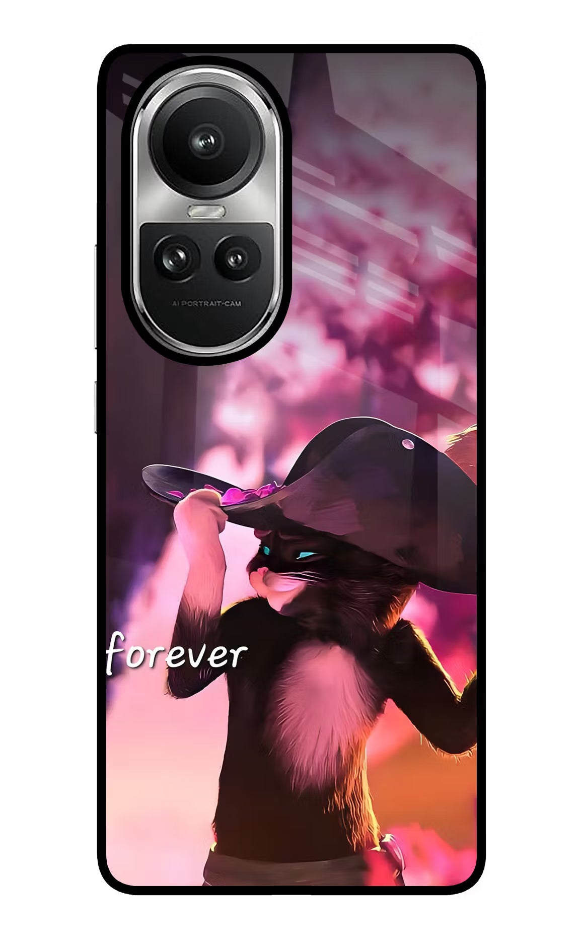Forever Cat Oppo Reno10 5G/10 Pro 5G Glass Case
