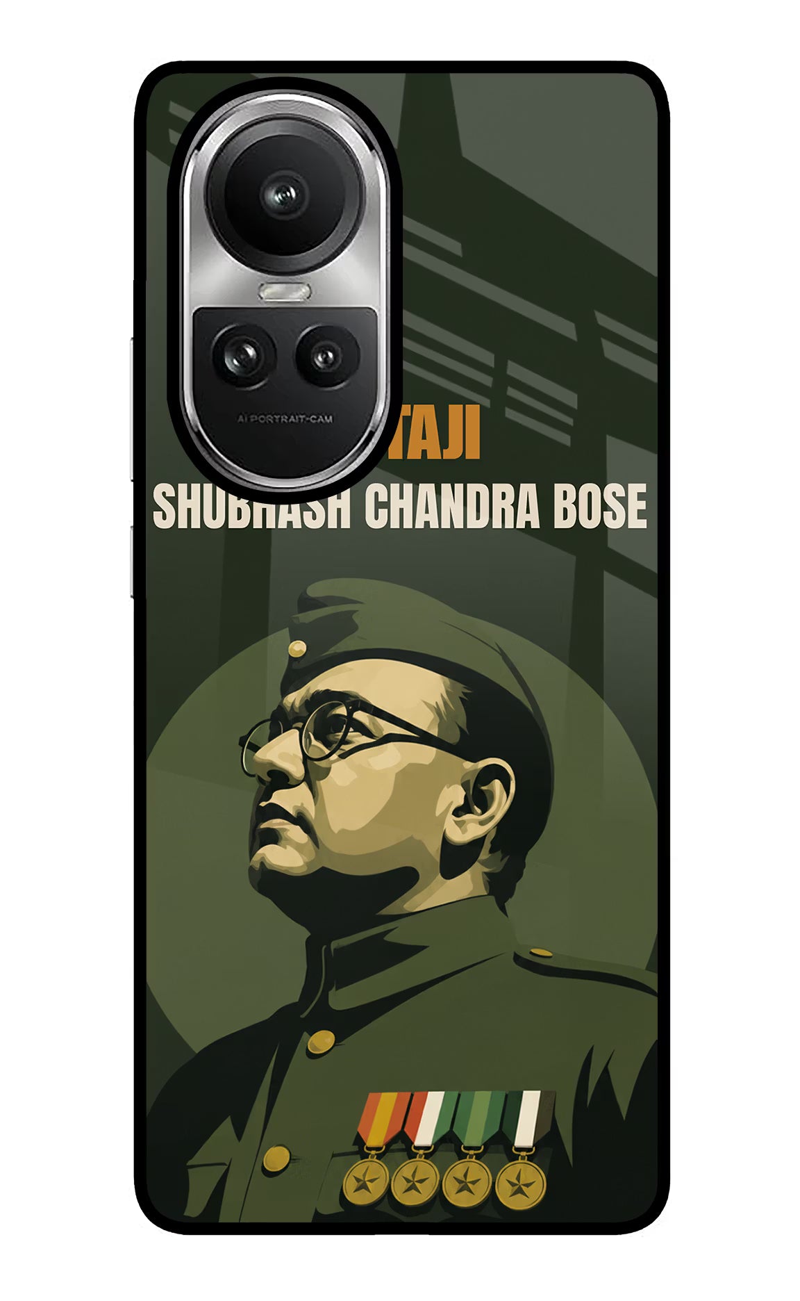 Netaji Legacy Oppo Reno10 5G/10 Pro 5G Glass Case