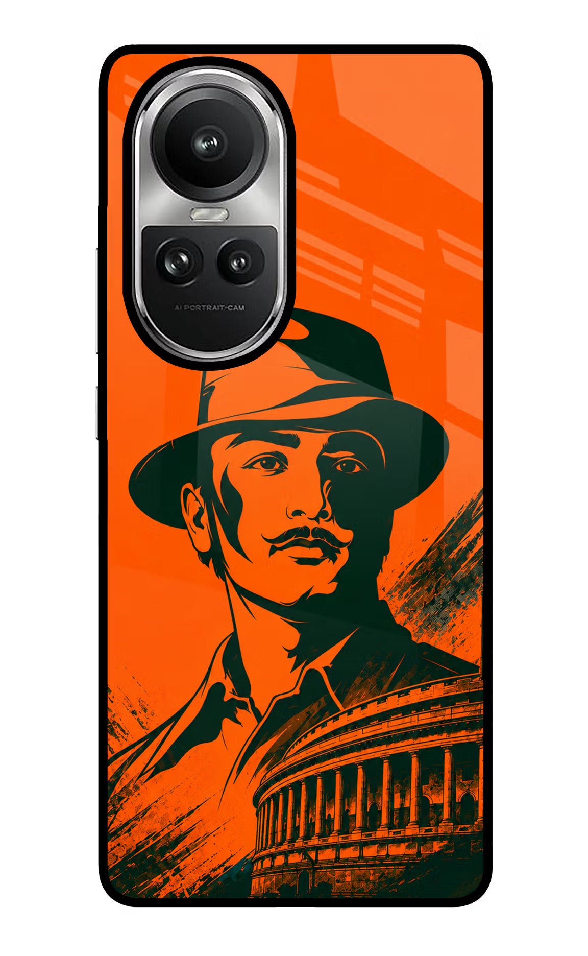 Bhagat Singh Legacy Oppo Reno10 5G/10 Pro 5G Glass Case