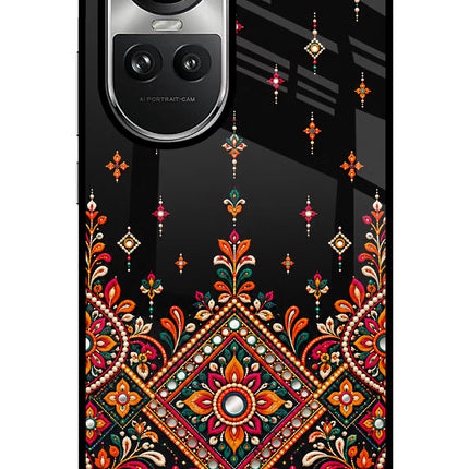 Noir Mehfil Oppo Reno10 5G/10 Pro 5G Glass Case