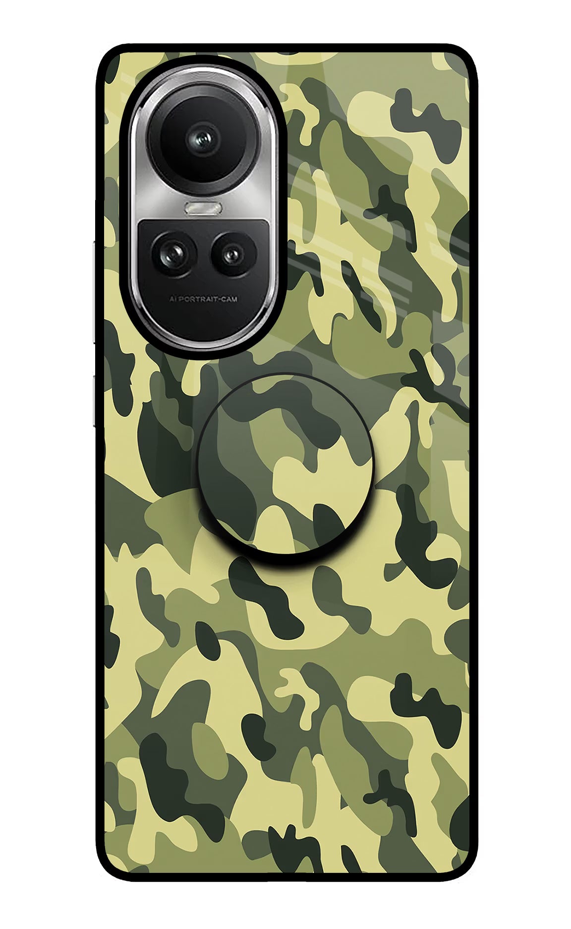 Camouflage Oppo Reno10 5G/10 Pro 5G Pop Case by Casekaro