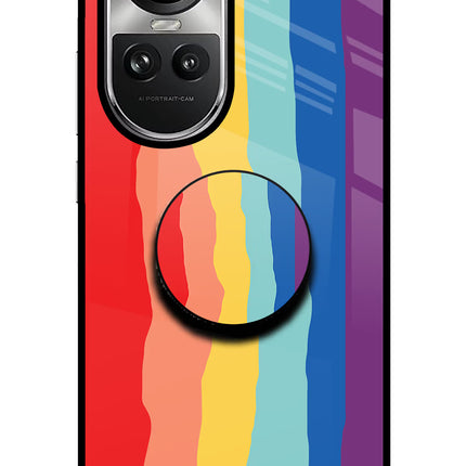 Rainbow Oppo Reno10 5G/10 Pro 5G Pop Case by Casekaro