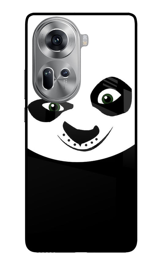 Panda Oppo Reno11 Glass Case