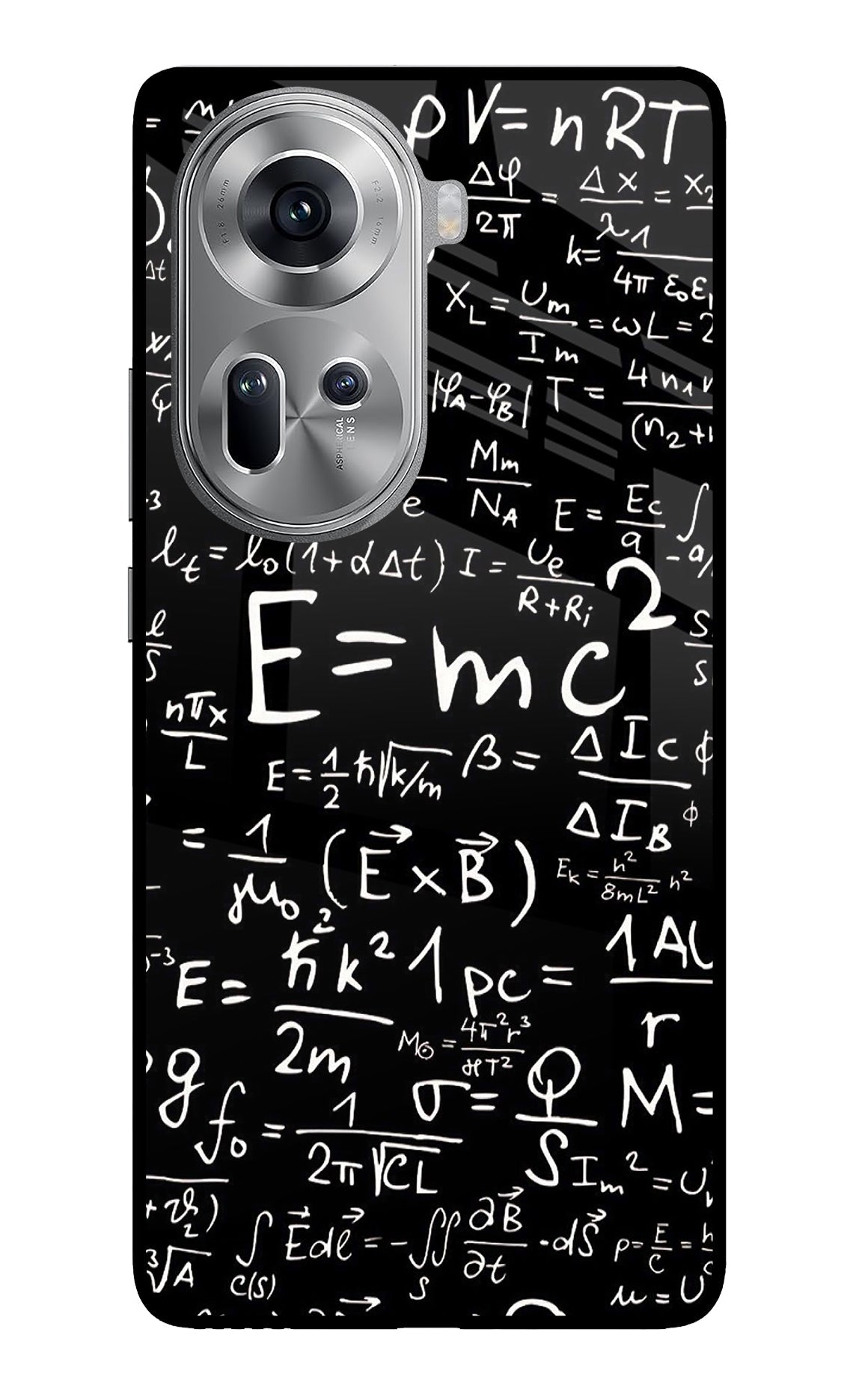 Physics Formula Oppo Reno11 Back Cover