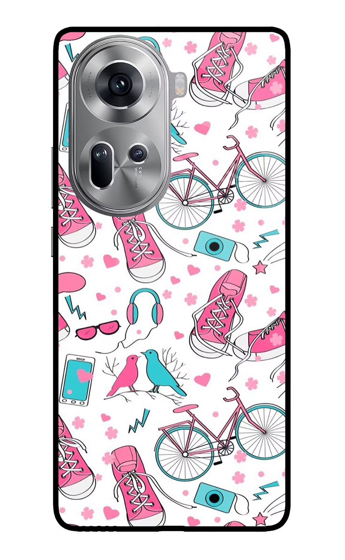 Artwork Oppo Reno11 Glass Case