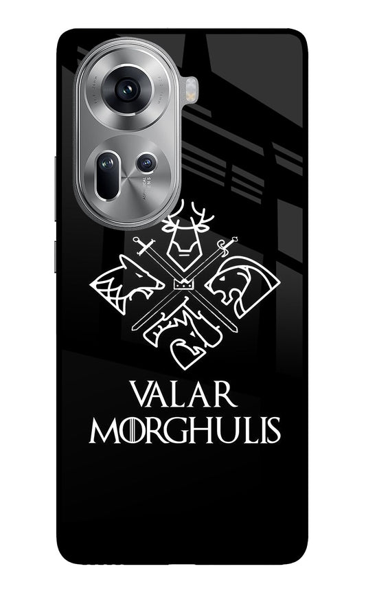 Valar Morghulis | Game Of Thrones Oppo Reno11 Glass Case