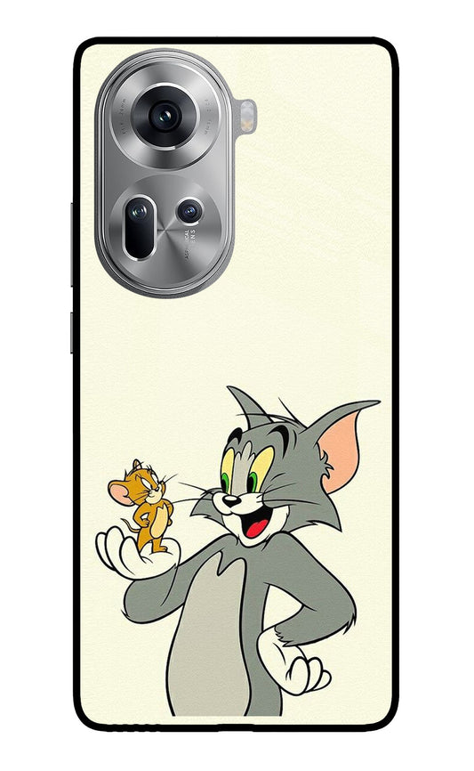 Tom & Jerry Oppo Reno11 Glass Case