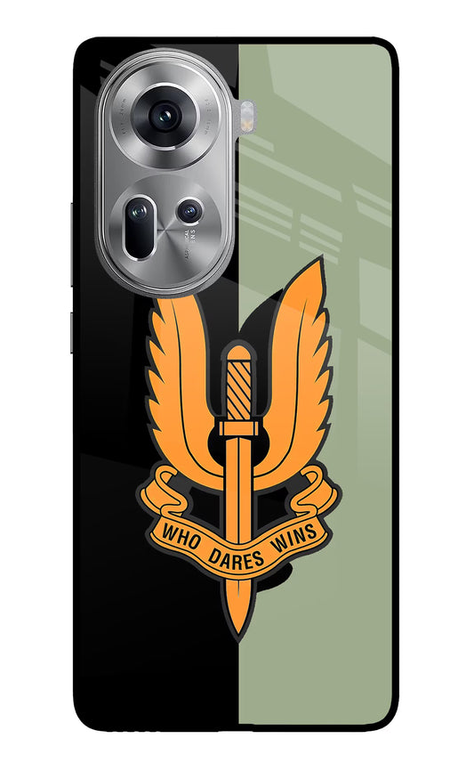 Balidan Logo Oppo Reno11 Glass Case