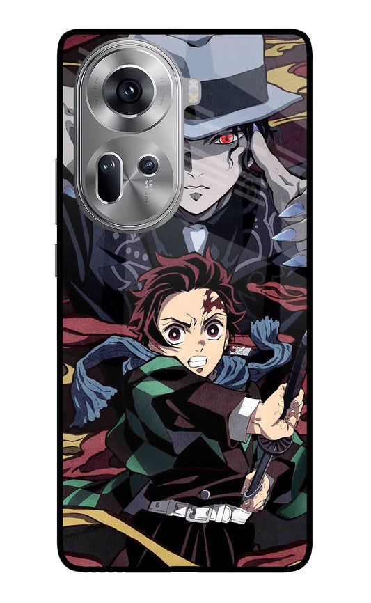Demon Slayer Oppo Reno11 Glass Case