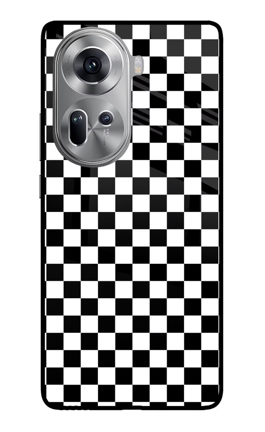 Chess Board Oppo Reno11 Glass Case