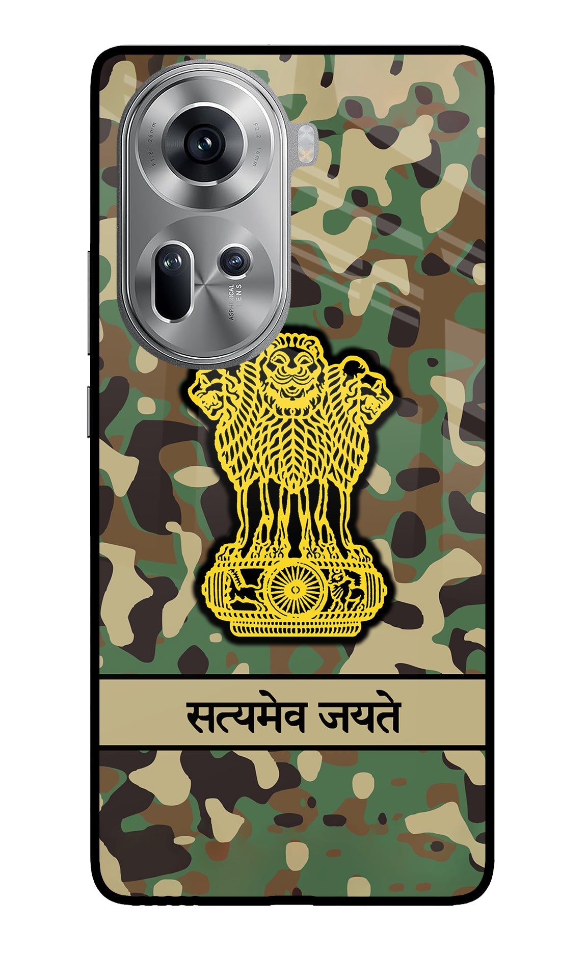 Satyamev Jayate Army Oppo Reno11 Back Cover