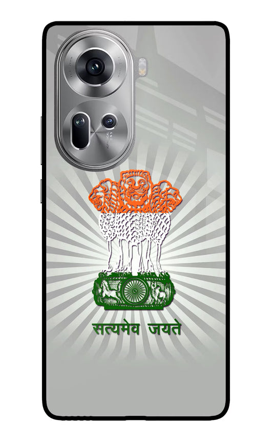 Satyamev Jayate Art Oppo Reno11 Glass Case